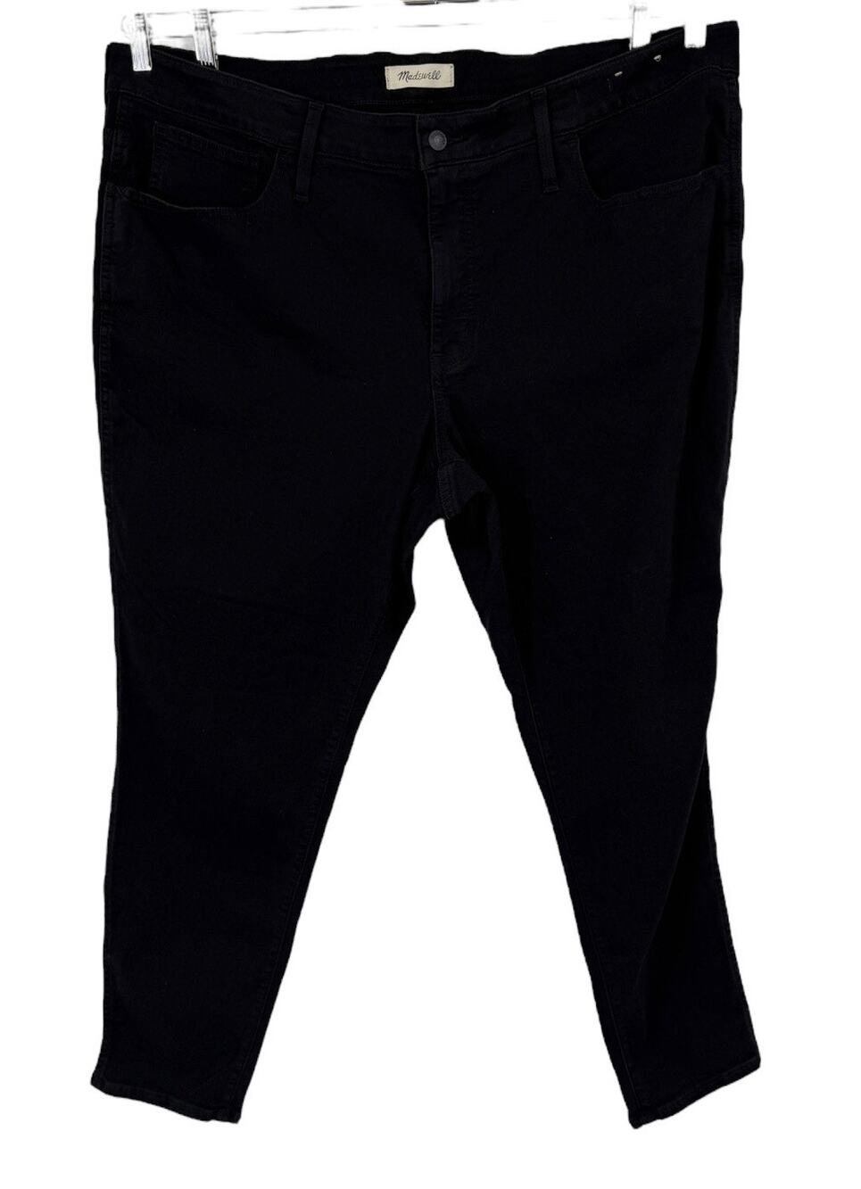 Madewell Jeans Roadtripper Skinny denim black size 24W